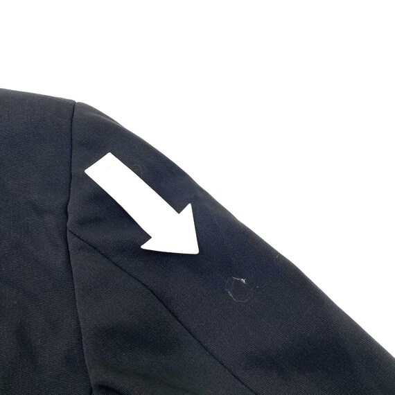 Giorgio Armani Black 3 Button Blazer Jacket | Vin… - image 5