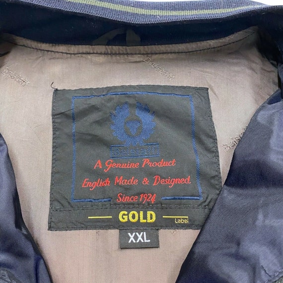 Belstaff Gold Label Nylon Bomber Biker Jacket | Vinta… - Gem