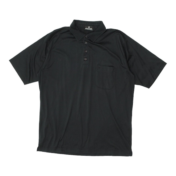 Pierre Cardin Men Black Polo Shirt | Vintage Luxu… - image 1