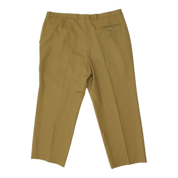 Burberrys Mens Camel Brown Chino Suit Trousers | … - image 2