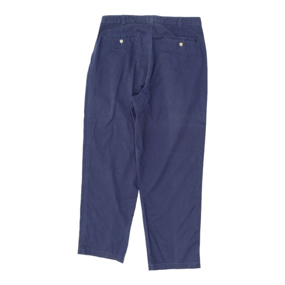 GANT Navy Blue Cotton Chino Trousers | Vintage Lu… - image 2