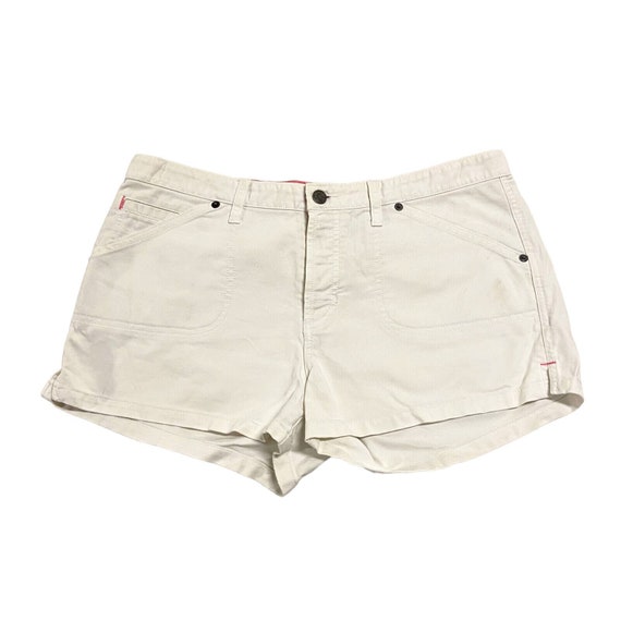 Abercrombie and shop fitch white shorts