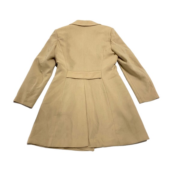 Kookai abrigo de guisante para mujer Vintage disenador de lujo de gama alta beige Peacoat VTG Etsy Mexico