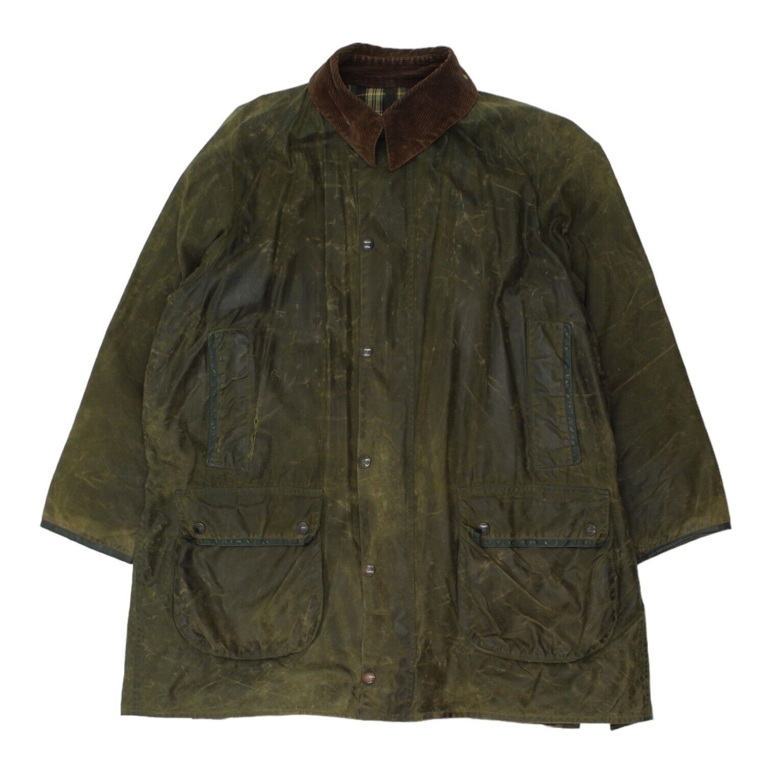 Barbour Mark Phillips Mens Green Wax Jacket | Vintage Designer