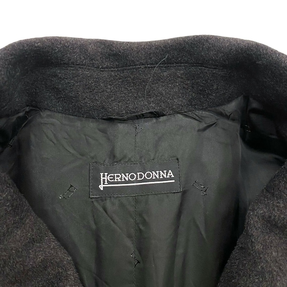 Herno Donna Long Women's Wool Overcoat | Vintage … - image 3