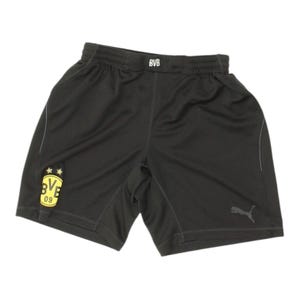 Borussia Dortmund Puma Black Shorts | Mens German Football Sportswear VTG