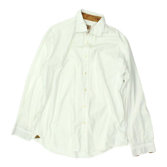 prima classe camicia uomo camicia bianca alviero martini