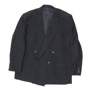Yves Saint Laurent Blazer | Vintage Designer Mens Double Breasted Navy Jacket