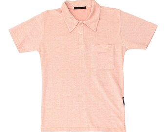 Valentino Jeans Pink Polo Shirt | Vintage Luxury High End Designer Cotton Top