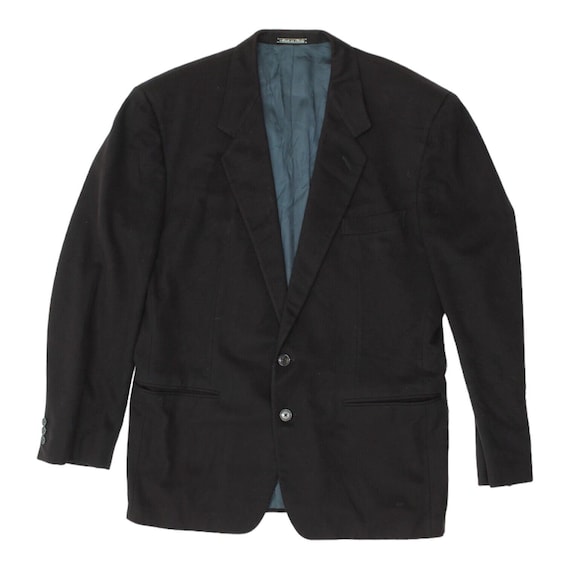 Gianni Versace Mens Black Blazer Jacket | Vintage… - image 1