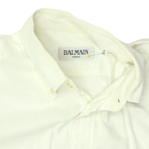 Balmain short sleeve shirt deals
