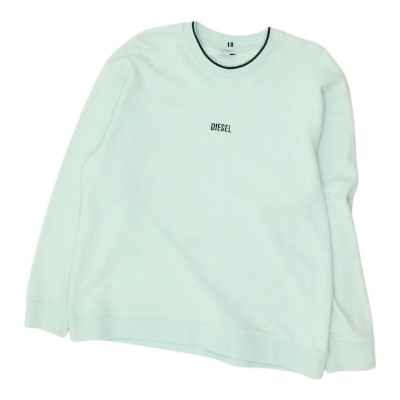 Herren Pullover Diesel Pulli Grau Crew Neck Diesel Pullover Herren