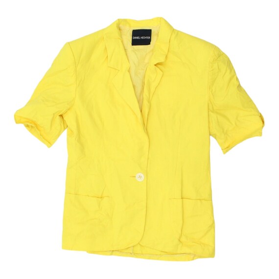 Daniel Hechter Womens Yellow Short Sleeve Blazer … - image 2