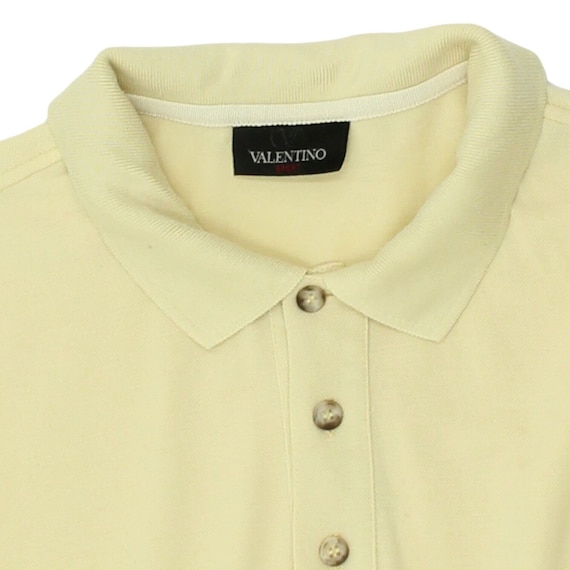 Valentino Sport Yellow Polo Shirt | Vintage Luxur… - image 2