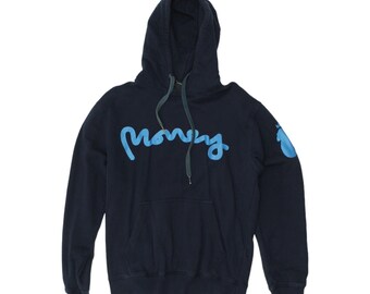 Money Mens Navy Spellout Logo Pullover Hoodie High End Designer Hoody VTG Etsy UK