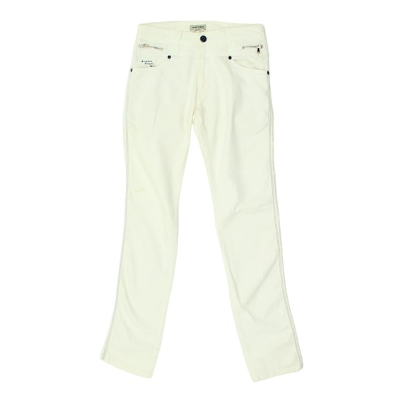 Emporio Armani Mens White Skinny Jeans | Vintage … - image 1