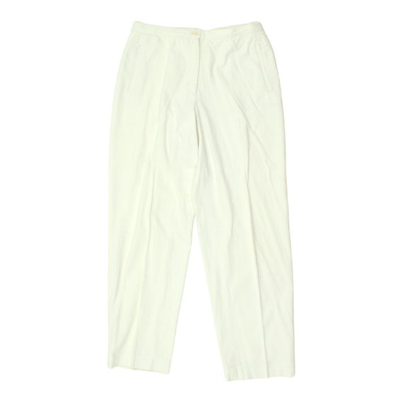Giorgio Armani Womens White Chino Golf Trousers |… - image 1