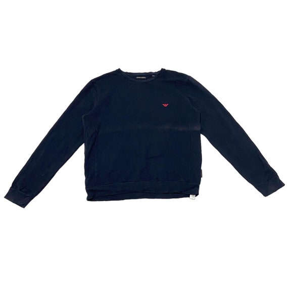 Emporio Armani Crew Neck Sweatshirt | Vintage Hig… - image 1