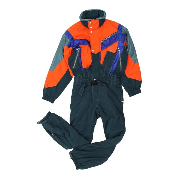 Colmar Sky Line Hombres Traje de esqui azul marino Vintage Winter Sportswear Traje de nieve VTG Etsy Espana