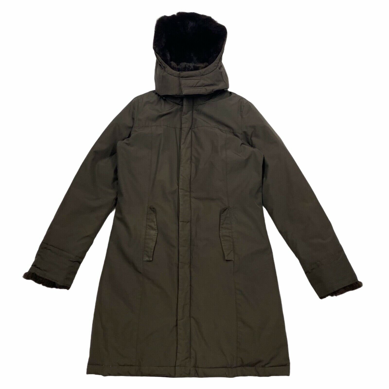 Woolrich Womens Quilted Fur Boulder 
