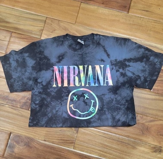 Kommunisme Udvidelse Foranderlig Tie Dye Nirvana Shirt - Etsy