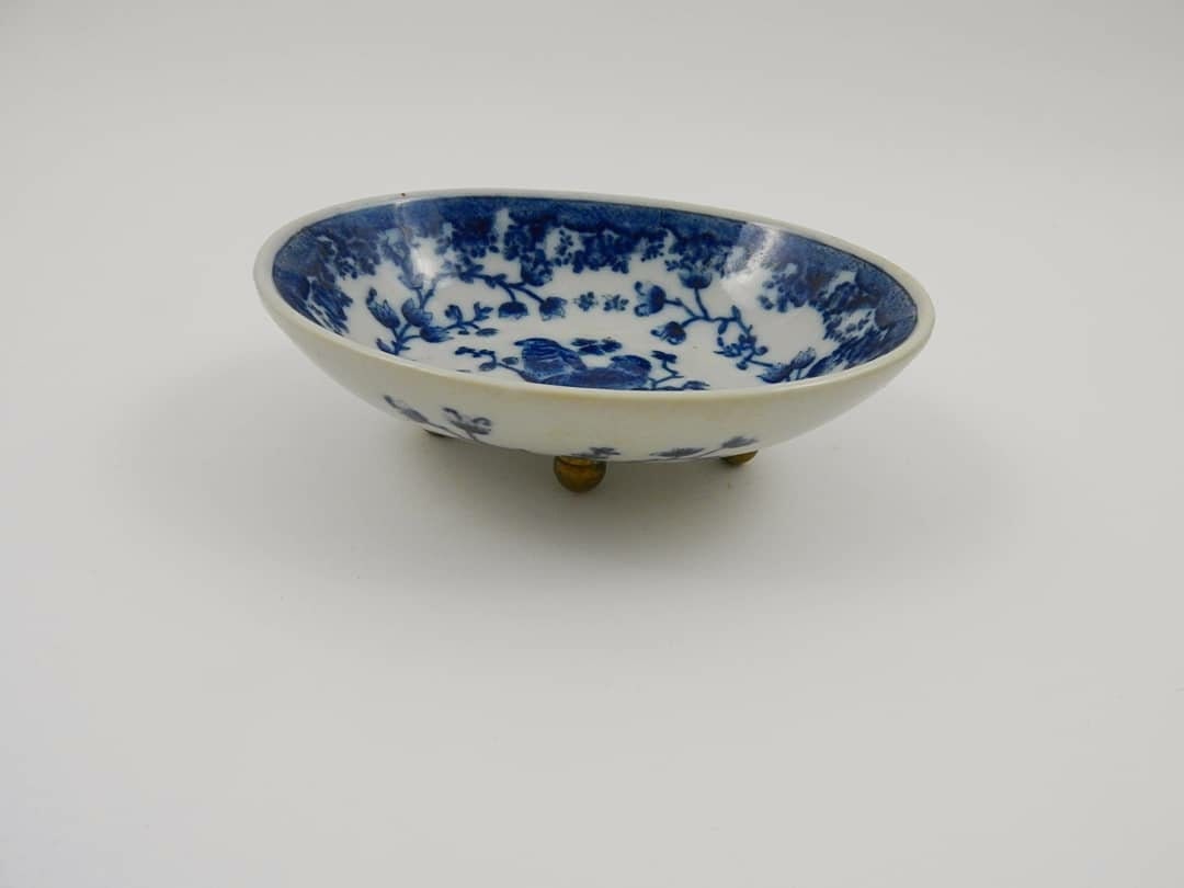 Porte-Savon. Boîte à Bijoux. Vide-Poche. Céramique Ancienne. Manufacture Traditionnelle Française.