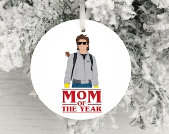 Lustige Steve Mutter des Jahres Ornament - Aluminium Weihnachtsschmuck