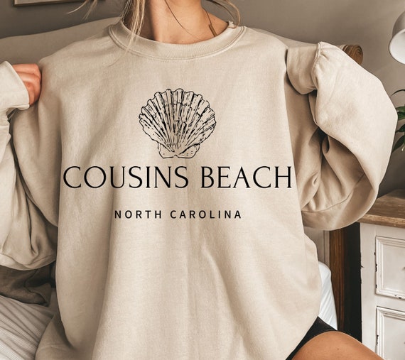 Camisa Cousins Beach Carolina del Norte Cousins Beach Crewneck