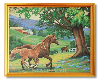 horse paint number etsy