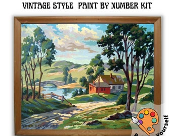Artwille DIY Paint by Numbers for Adults and Kids - Scenery 5.92 