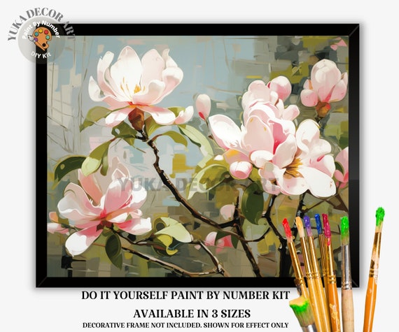 Maysurban Dipingere con i Numeri Adulti, Kit di Pittura a Olio su