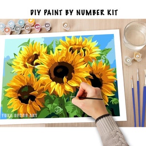 Cloisonne DIY Kit,applicable to Adults and Beginners,sunflower Cloisonne  Diy Kit,diy Home Decoration 