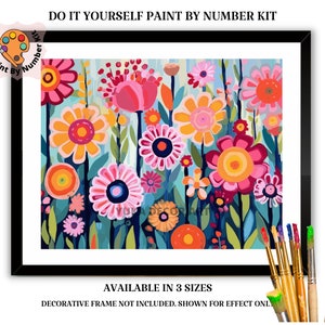 Elegant Woman Paint by Number Kit Adult, DIY Painting Easy