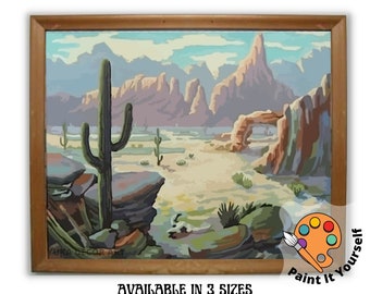 My Paint By Numbers Kit - Cafe Terrace Acrylic Oil Painting DIY Home Decor - USA