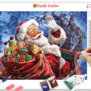 Father Christmas Diamond Painting Kit - DIY – Diamond Painting Kits