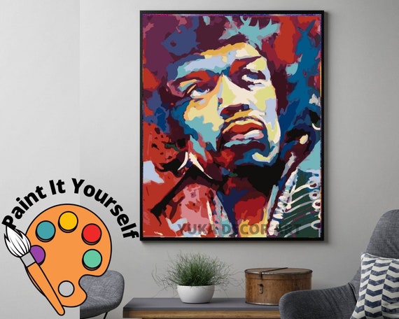 PEINTURE par NUMÉRO Kit Adulte, Bob Marley Abstrait Multicolore, Facile DIY  Débutants Peinture Acrylique Kit, Wall Art Home Decor Cadeau -  France