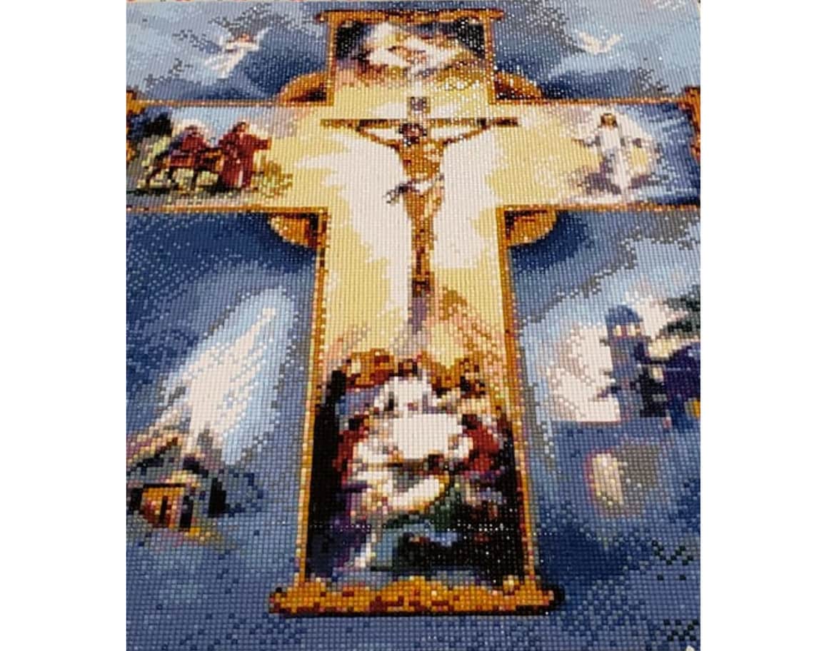 Jesus Christ Diamond Painting DIY Kit 5D Full Square round Etsy