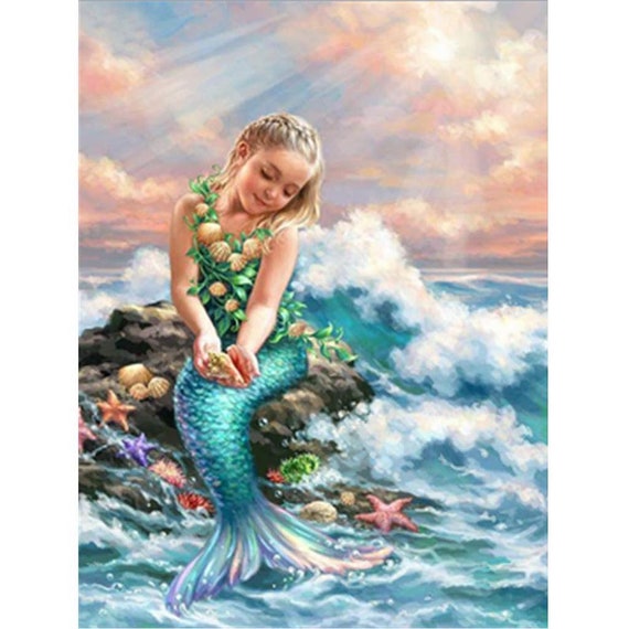 Little Mermaid Diamond Painting : r/diamondpainting