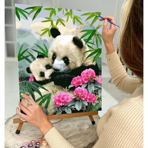 50x40cm Animals DIY Paint By Numbers Acrylic Adult Hand Painting