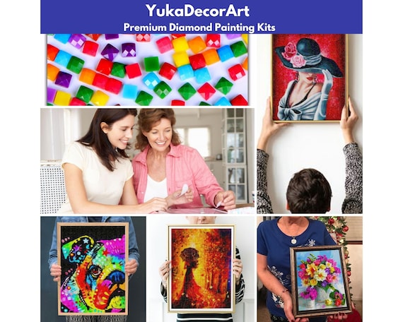 CUSTOM Diamond Painting Kit ,personalised Kit With Your Photo, 5D