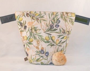 The sustainable bread basket made of recycled cotton, bread bag, bread bag, bun bag, ReCotton