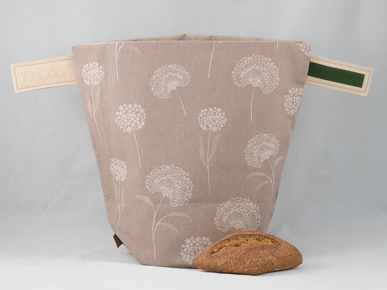Fabric challah basket and storage bag