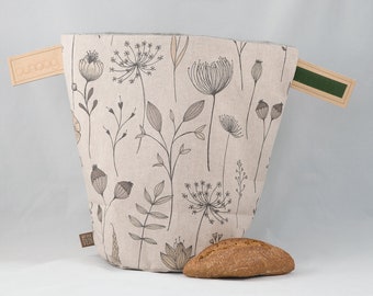 The sustainable bread basket, bread bag, bread bag, bun bag