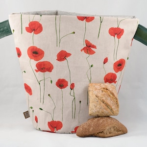 Pratique, durable, sans emballage, bunbag, le sac à pain frais, le sac à pain fonctionnel