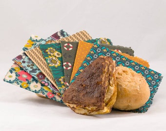 Oilcloth for storing bread in a bunbag, bread bag, eco bee oilcloths from WirsindDeiN