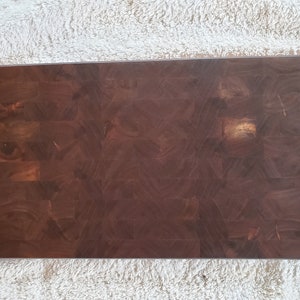 Walnut End Grain Cutting Board