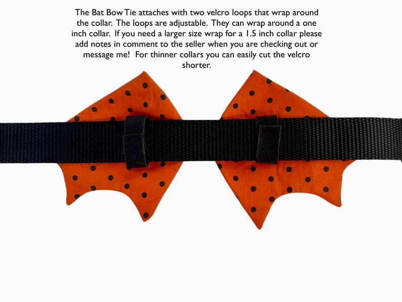 Halloween Dog Bow Tie / Dog Bow Ties / Bat Dog Bow Ties/ Pet Bow Tie / Bat Shape Dog Bow Tie / Pet Accessories image 9