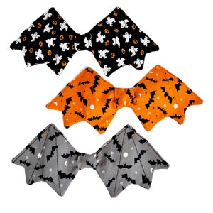 Halloween Dog Bow Tie / Dog Bow Ties / Bat Dog Bow Ties/ Pet Bow Tie / Bat Shape Dog Bow Tie / Pet Accessories image 2