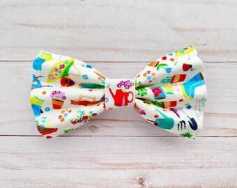 Garden Dog Bow Tie / Novelty dog bow ties / Cute Dog BowTie / Cat Bow Tie / Pet Bow Tie /  Bowtie Dog Collar / Funny Bow Tie