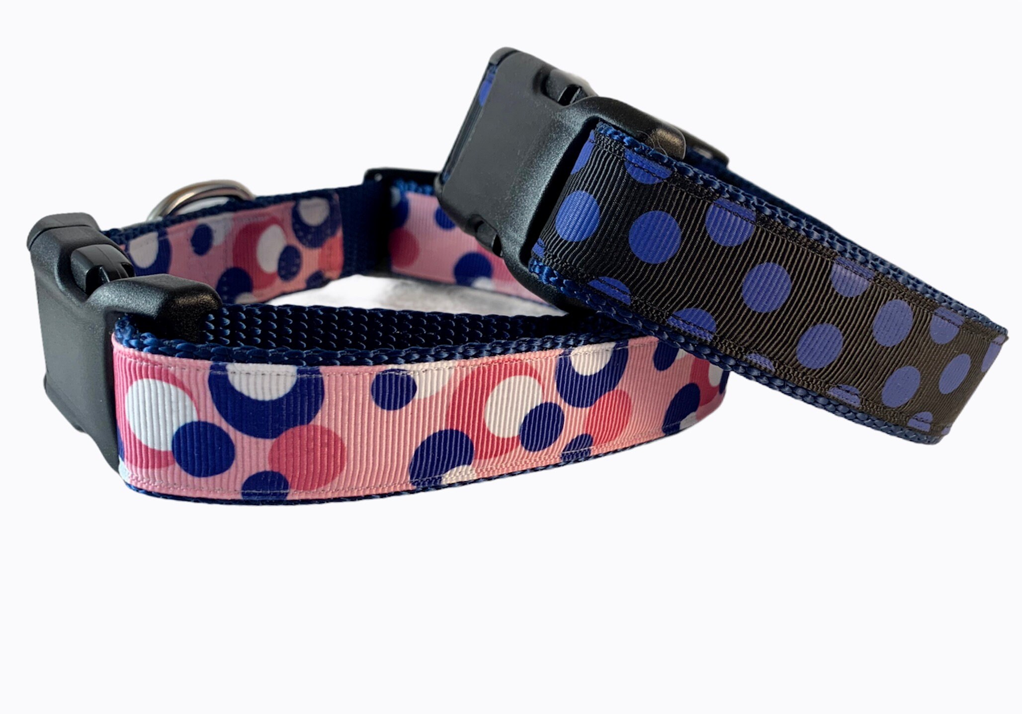 chicago bears pink dog collar